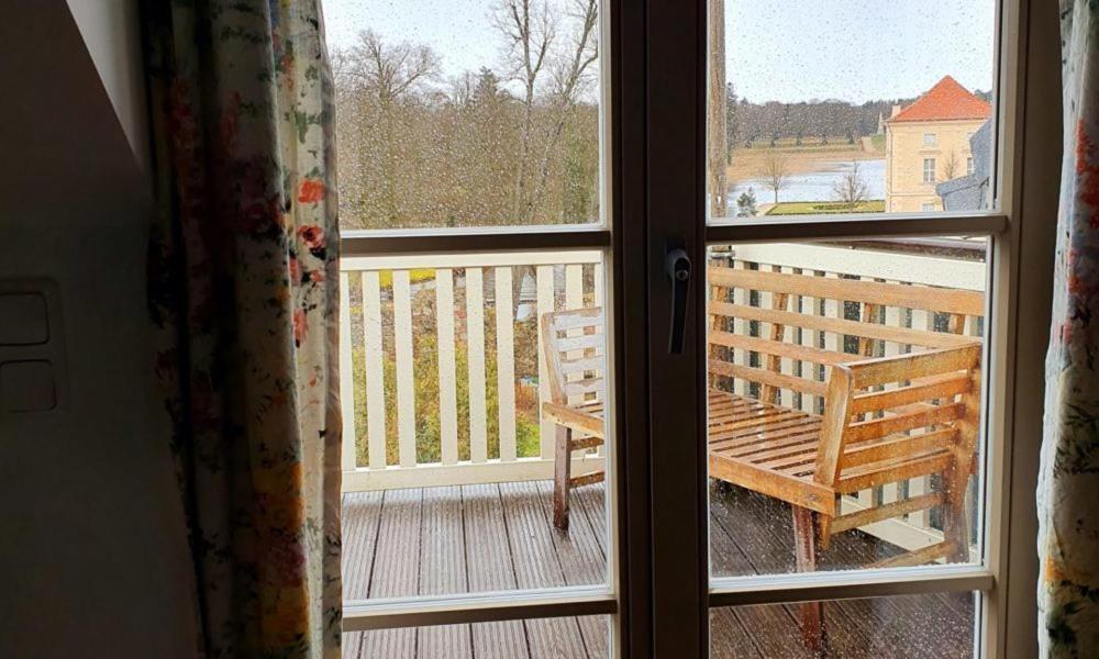 Loggiahaus Am Schloss, 5 Ferienwohnungen, Teils Mit Schloss- Und Seeblick Rheinsberg Buitenkant foto